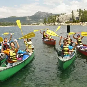 Canoeing at camp